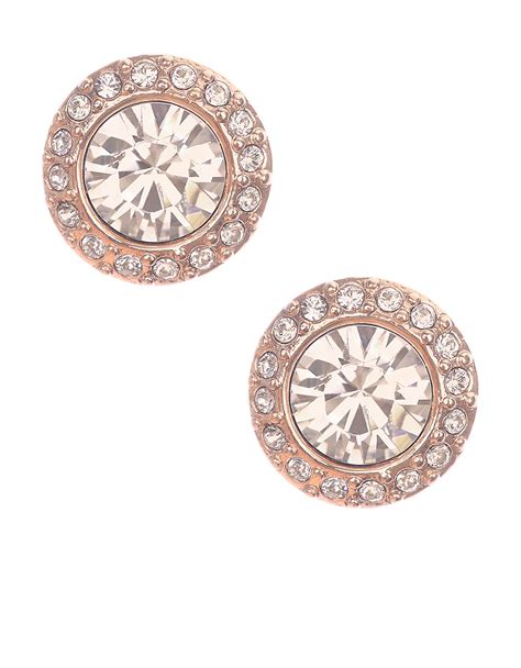 crystal cluster stud earrings givenchy rose gold lord and taylor|dillard's givenchy earrings.